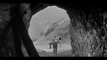 Invasion of the Body Snatchers 1956_Miles and Becky run into the cave
