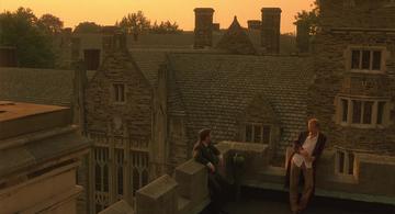 A Beautiful Mind_John and Charles have a drink on the ramparts