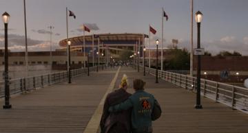Caught Stealing_Hank and Russ head to the stadium