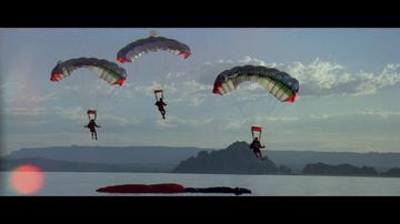Point Break_Skydiving into the lake
