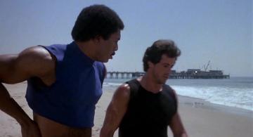 Rocky III_Running with Apollo on the beach