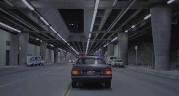 Robocop_RoboCop drives through the tunnel