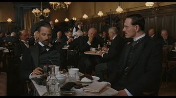 A Dangerous Method_Freud and Jung in the café