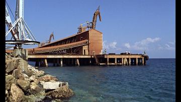 Dr. No_The Bauxite docks