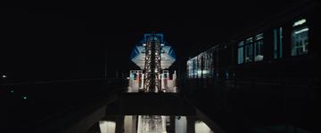 Heat_McCauley arrives at the train station