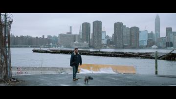 The Drop_Bob walks Rocco by the river